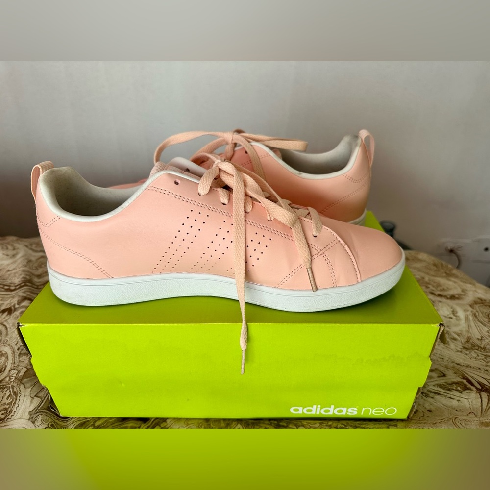 Pink Adidas Neo Sneakers - Picture 2 of 8